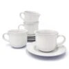 Filigree® Set Of 4 Tea Cups And Saucers