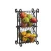 Flip 2 Tier Adjustable Storage Basket -Kitchen Supplies Shop flip 2 tier storage basket 5290359 1