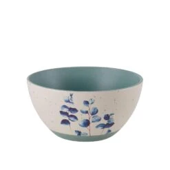 Floral Blue Set Of 6 Soup Cereal Bowls, Assorted -Kitchen Supplies Shop floral set of 6 matted soup cereal bowls assorted 5282196 3