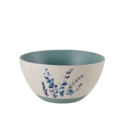 Floral Blue Set Of 6 Soup Cereal Bowls, Assorted -Kitchen Supplies Shop floral set of 6 matted soup cereal bowls assorted 5282196 4