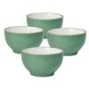 French Lace Set Of 4 Green Soup Cereal Bowls 2 French Lace Set Of 4 Green Soup Cereal Bowls -Kitchen Supplies Shop french lace set of 4 green soup cereal bowls K45211164 1