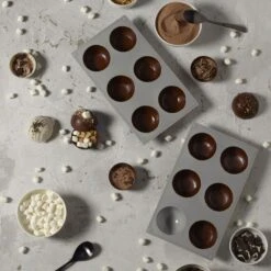 Hot Chocolate Bomb Set Of 6 Mugs With Set Of 2 Molds -Kitchen Supplies Shop hot chocolate bomb set of 6 mugs with set of 2 molds 5289285 3