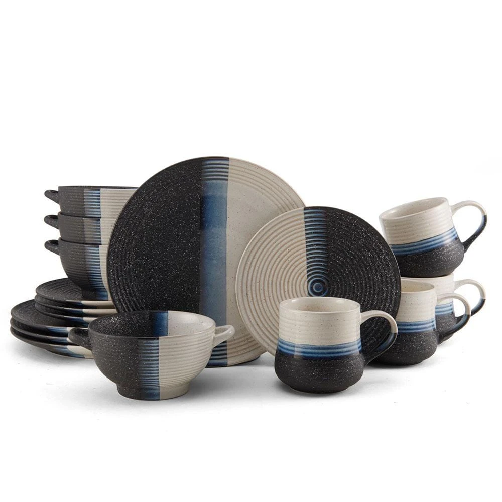 Jaxon 16 Piece Dinnerware Set, Service For 4 3 Jaxon 16 Piece Dinnerware Set, Service For 4