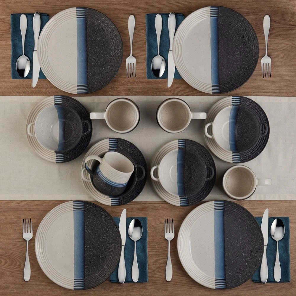 Jaxon 16 Piece Dinnerware Set, Service For 4 5 Jaxon 16 Piece Dinnerware Set, Service For 4 - Image 3
