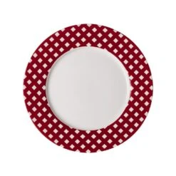 Kenna Red Salad Plate
