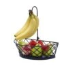 Lattice Farm Flat Back Fruit Storage Basket With Banana Hook -Kitchen Supplies Shop lattice farm flat back fruit basket with banana hook 5290927 1