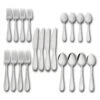 Linden 20 Piece Flatware Set, Service For 4 -Kitchen Supplies Shop linden 20 piece flatware set service for 4 5048046 1