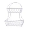 Loop And Lattice 2 Tier White Flatback Storage Basket -Kitchen Supplies Shop loop and lattice 2 tier white flatback basket 5244883 1