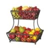 Loop Lattice 2 Tier Rectangular Basket 2 Loop Lattice 2 Tier Rectangular Basket -Kitchen Supplies Shop loop lattice 2 tier rectangular basket 5201553 1