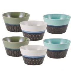 Marcus Conical Set Of 6 Soup Cereal Bowls, Assorted