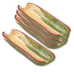 Napoli Set Of 4 Corn Dishes
