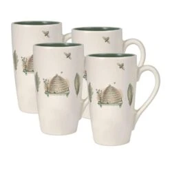 Naturewood® Set Of 4 Latte Mugs
