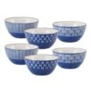 Navy Set Of 6 Soup Cereal Bowls, Assorted -Kitchen Supplies Shop navy set of 6 soup cereal bowls assorted 5282239 1