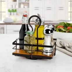 Nova Rotating Condiment Caddy -Kitchen Supplies Shop nova rotating condiment caddy 5270309 5
