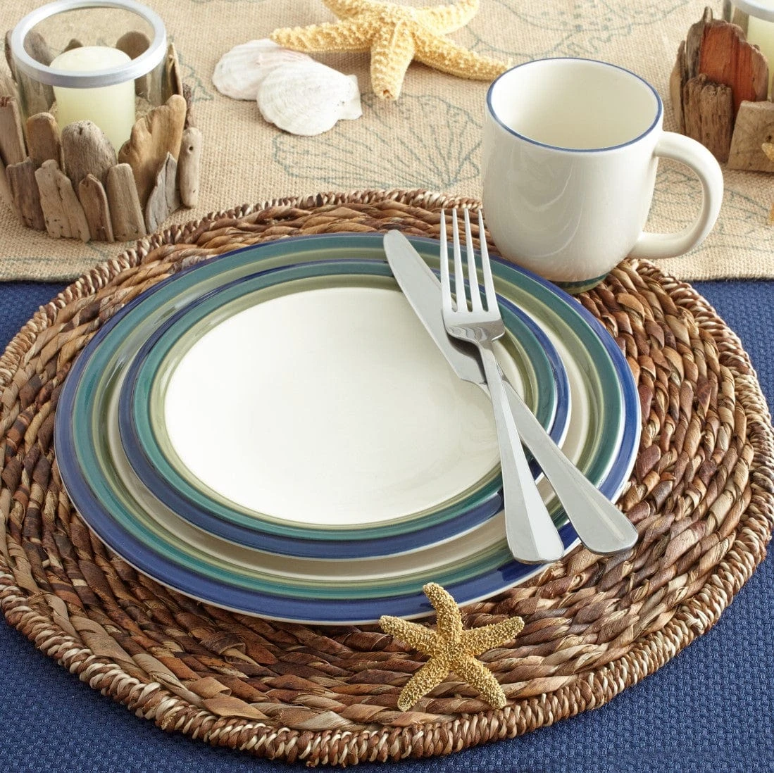 Ocean Breeze Dinnerware Set 5 Ocean Breeze Dinnerware Set - Image 3