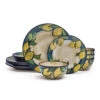 Painted Lemons 12 Piece Dinnerware Set, Service For 4 2 Painted Lemons 12 Piece Dinnerware Set, Service For 4 -Kitchen Supplies Shop painted lemons 12 piece dinnerware set service for 4 5296894 1
