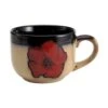 Painted Poppies Jumbo Soup Mug -Kitchen Supplies Shop painted poppies jumbo soup mug 5106052 1