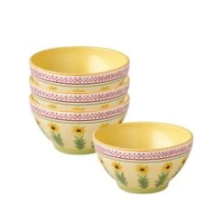 Pistoulet® Set Of 4 Deep Soup Cereal Bowls