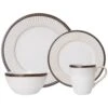 Promenade Column 16 Piece Dinnerware Set, Service For 4 -Kitchen Supplies Shop promenade column 16 piece dinnerware set service for 4 5217020 1
