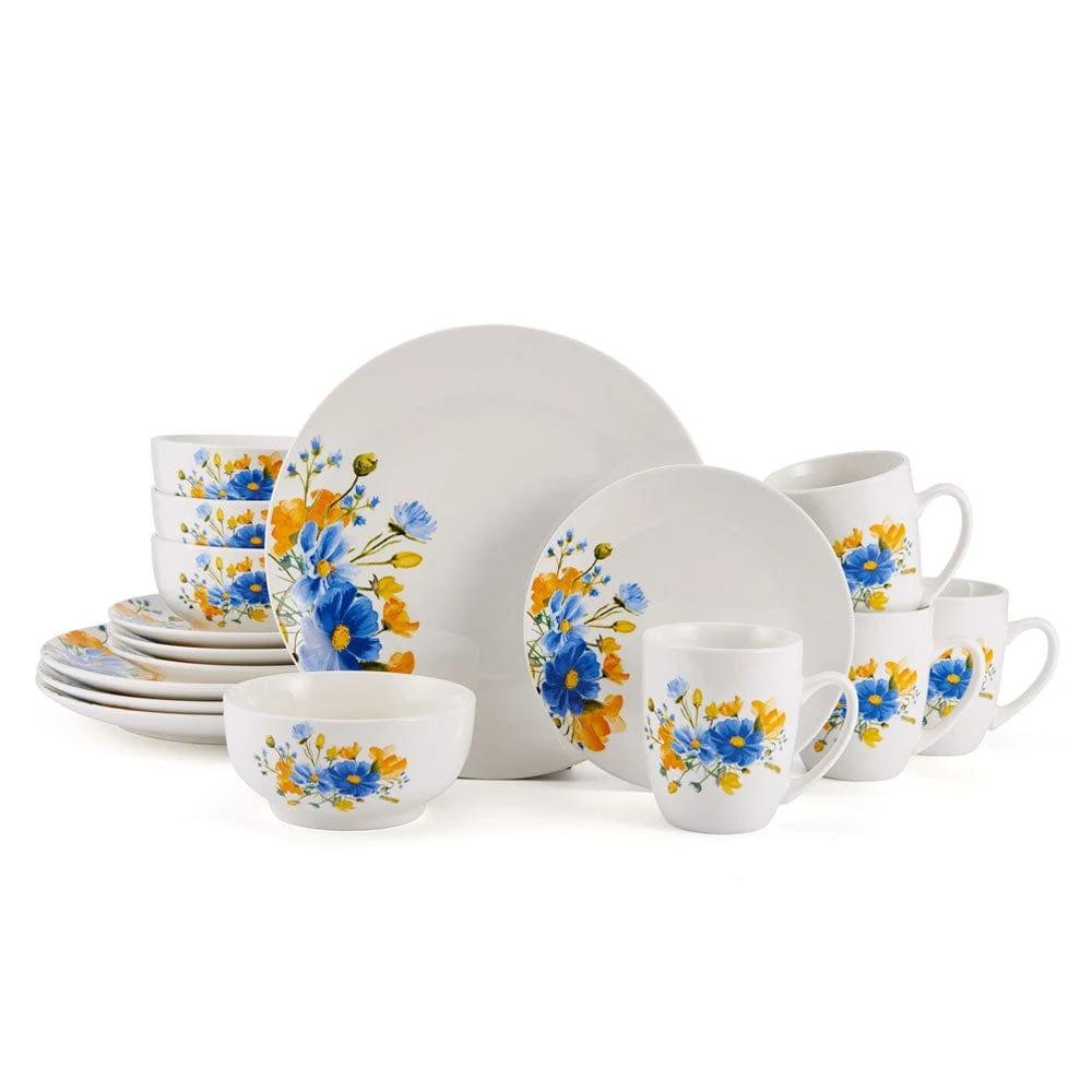 Rhea 16 Piece Dinnerware Set, Service For 4 3 Rhea 16 Piece Dinnerware Set, Service For 4