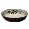 Rustic Leaves Oval Serve Bowl 1 Rustic Leaves Oval Serve Bowl -Kitchen Supplies Shop rustic leaves oval serve bowl 5236145 1