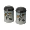 Rustic Leaves Salt And Pepper Set