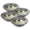 Rustic Leaves Set Of 4 Rim Soup Cereal Bowls -Kitchen Supplies Shop rustic leaves set of 4 rim soup cereal bowls K45106153 1