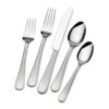 Satin Symmetry 20 Piece Flatware Set, Service For 4 -Kitchen Supplies Shop satin symmetry 20 piece flatware set service for 4 5159189 1