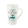 Sentiment Mugs Dedicated Teacher From Distance Latte Mug -Kitchen Supplies Shop sentiment mugs dedicated teacher from distance latte mug 5280287 1