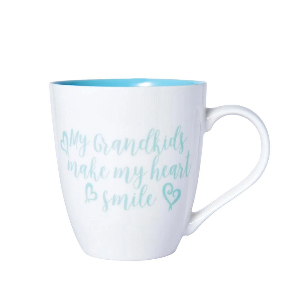 Sentiment Mugs My Grandkids Make My Heart Smile Mug 3 Sentiment Mugs My Grandkids Make My Heart Smile Mug