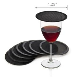 Set Of 8 Drink Covers And Coasters -Kitchen Supplies Shop set of 8 drink cover and coaster 5277216 6
