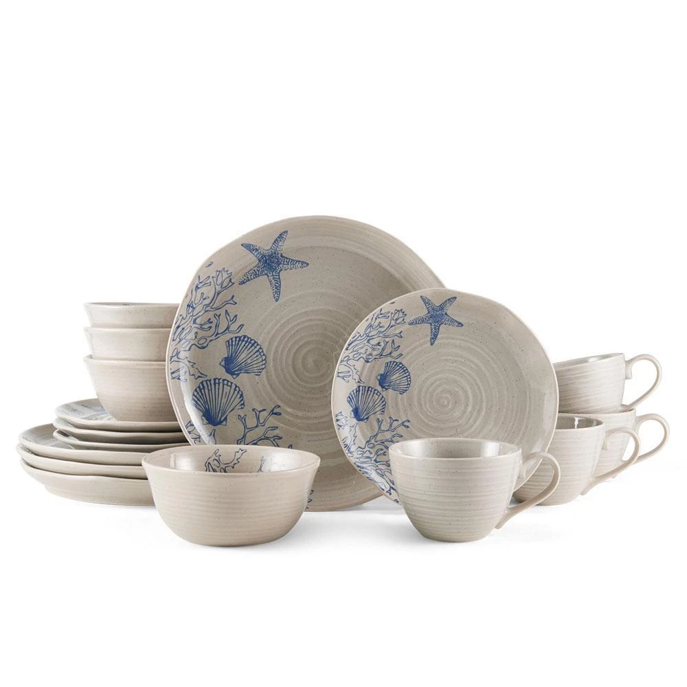 Southport 16 Piece Dinnerware Set, Service For 4 3 Southport 16 Piece Dinnerware Set, Service For 4