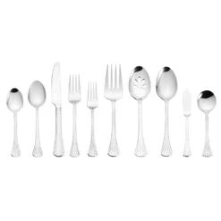 Southport 45 Piece Flatware Set, Service For 8 -Kitchen Supplies Shop southport 45 piece flatware set service for 8 5269863 3