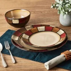 Taos 24 Piece Dinnerware Set, Service For 8 -Kitchen Supplies Shop taos 24 piece dinnerware set service for 8 5291981 3