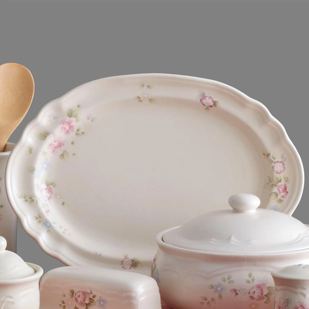 Tea Rose Oval Platter 4 Tea Rose Oval Platter - Image 2