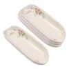 Tea Rose Set Of 4 Corn Dishes -Kitchen Supplies Shop tea rose set of 4 corn dishes K45197864 1