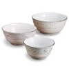Trellis White Set Of 3 Serving Bowls -Kitchen Supplies Shop trellis white set of 3 serving bowls 5297420 1