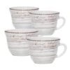 Trellis White Set Of 4 Mugs 1 Trellis White Set Of 4 Mugs -Kitchen Supplies Shop trellis white set of 4 mugs K45207537 1