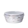Trellis White Storage Bowl With Lid -Kitchen Supplies Shop trellis white storage bowl with lid 5287937 1