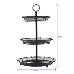 Tulsa Adjustable 3 Tier Serving Stand -Kitchen Supplies Shop tulsa adjustable 3 tier serving stand 5282085 6