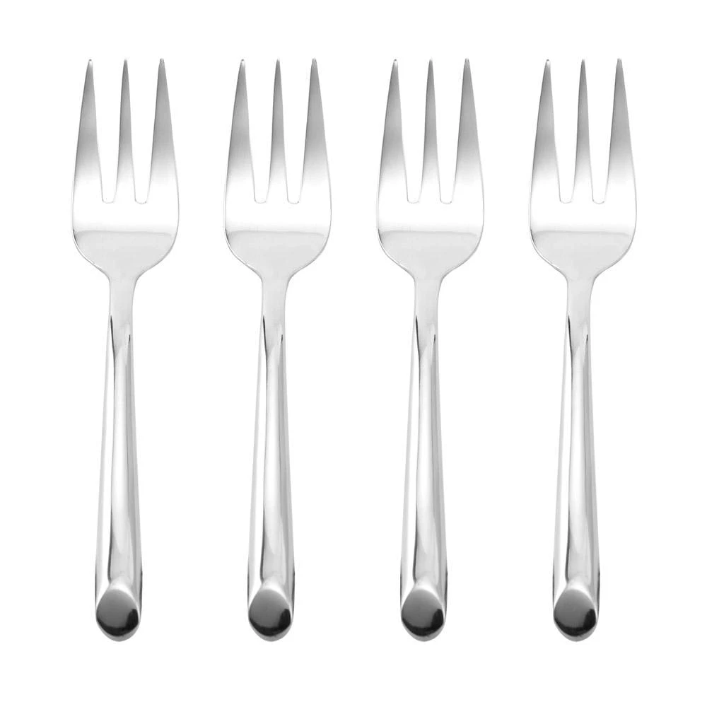 Wave Set Of 4 Appetizer Forks 3 Wave Set Of 4 Appetizer Forks