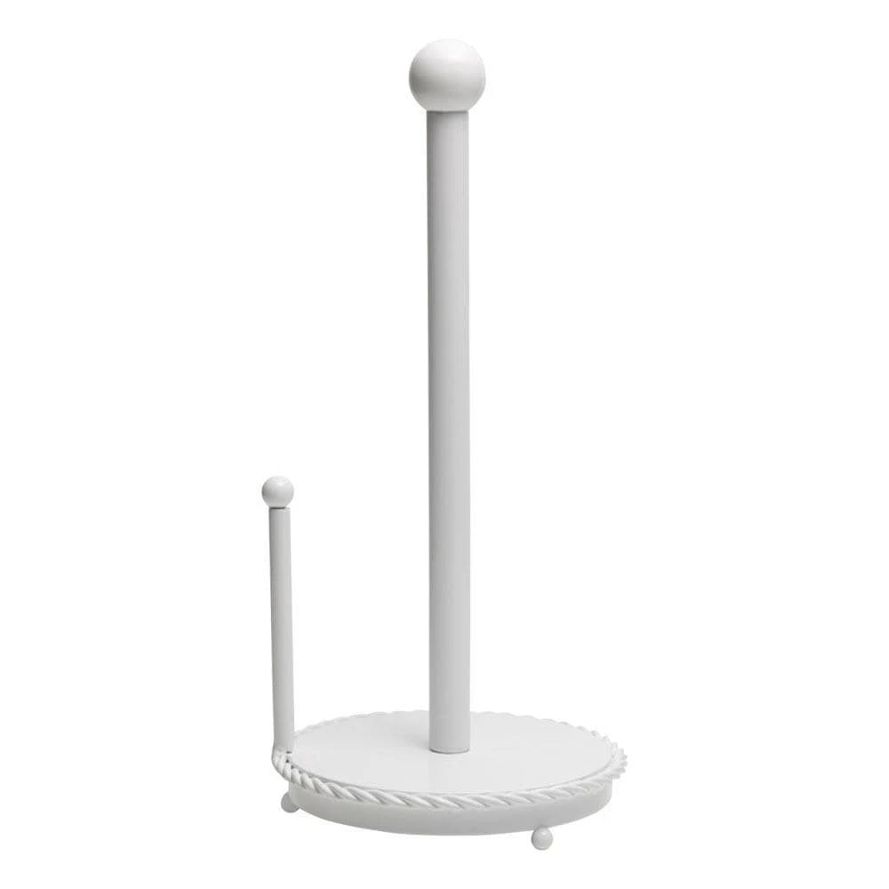 White Rope Paper Towel Holder 4 White Rope Paper Towel Holder - Image 2