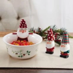 Winterberry® Gnome Bowl And Salt And Pepper Set -Kitchen Supplies Shop winterberry gnome bowl and salt and pepper set 5286501 3