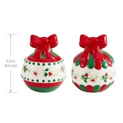 Winterberry® Ornament Salt And Pepper Set -Kitchen Supplies Shop winterberry ornament salt and pepper set 5272178 3