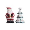 Winterberry® Santa And Tree Salt And Pepper Set -Kitchen Supplies Shop winterberry santa and tree salt and pepper set 5187958 1