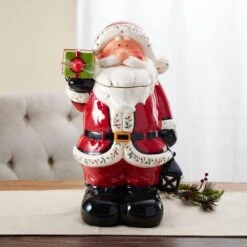 Kitchen Supplies Shop 17 Kitchen Supplies Shop -Kitchen Supplies Shop winterberry santa with led cookie jar 20 inch 5285698 2