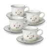 Winterberry® Set Of 4 Cups And Saucers -Kitchen Supplies Shop winterberry set of 4 cups and saucers K41090860 1