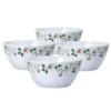 Winterberry® Set Of 4 Outdoor Melamine Cereal Bowls -Kitchen Supplies Shop winterberry set of 4 melamine cereal bowls K45216680 1